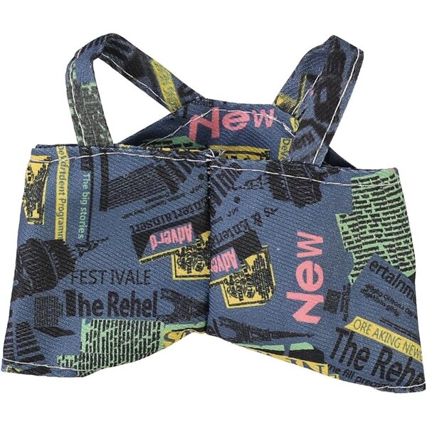 Set aus Kleidung und Accessoires für 17-cm-Puppe mit platzsparender LEWOTE-Tasche