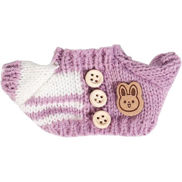 Komplettes Kleidungs- und Zubehörset für 17-cm-Puppen – Hut, Kleidung und Tasche