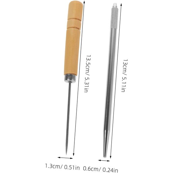 Kit Rerooting Capelli per bamboles 4 Pezzi - Strumenti Precisi per Coiffure e Creatività