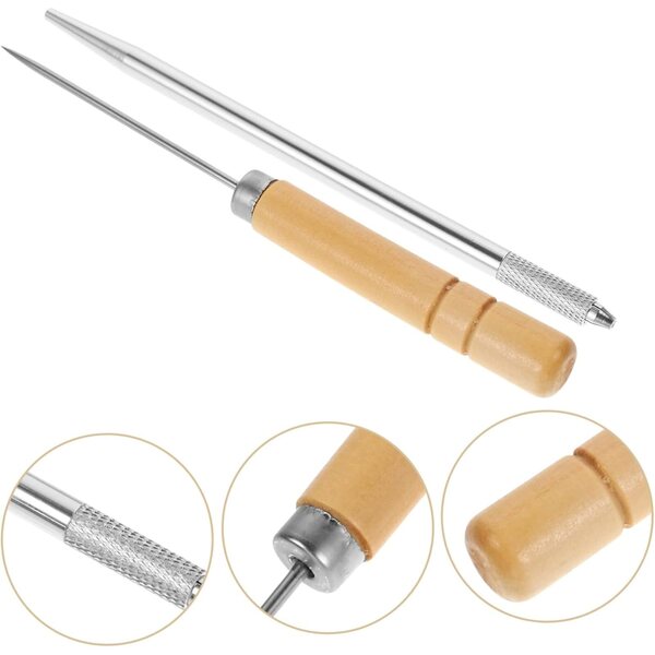 Kit Rerooting Capelli per bamboles 4 Pezzi - Strumenti Precisi per Coiffure e Creatività
