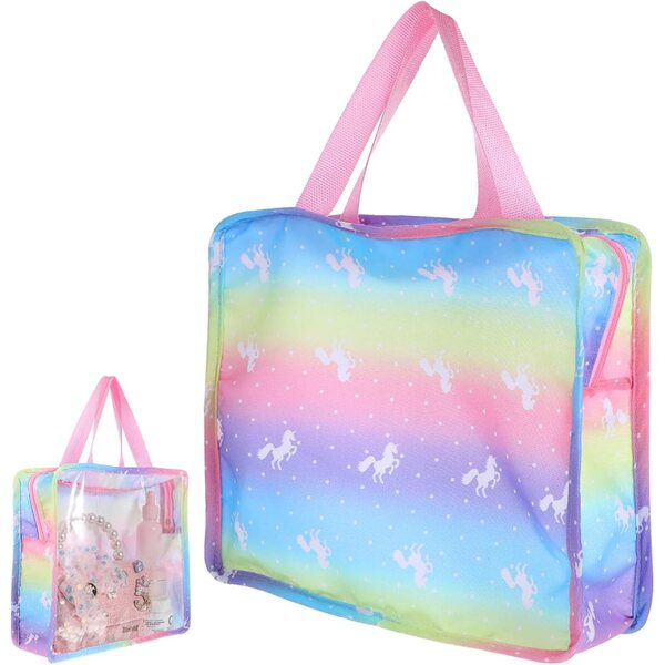 Borsa portaoggetti per bambole Toyvian mini borsetta colorata e pratica 24x22x8 cm