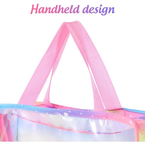 Borsa portaoggetti per bambole Toyvian mini borsetta colorata e pratica 24x22x8 cm
