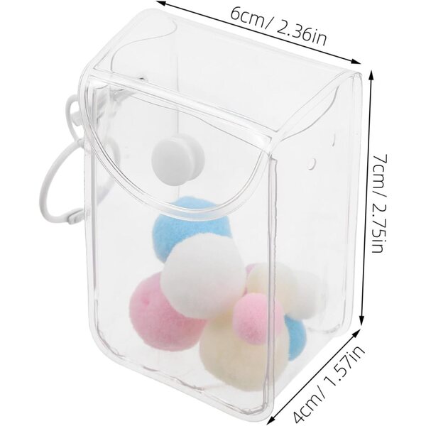Set mit 3 transparenten PVC-Beuteln zur Präsentation und zum Schutz von Minifiguren