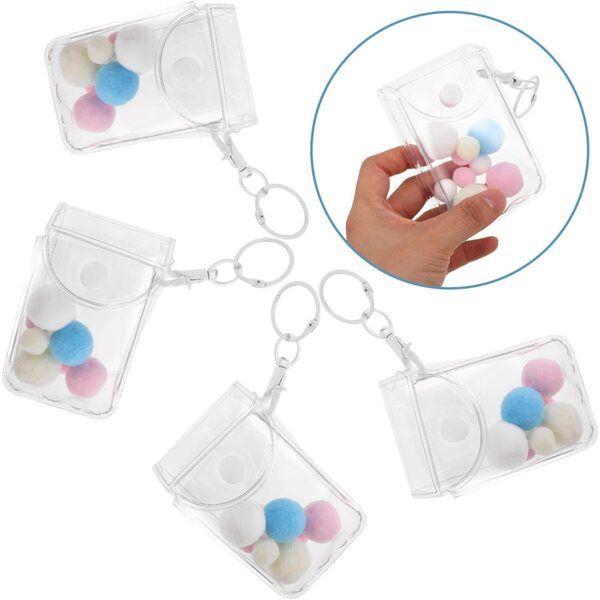 Set mit 3 transparenten PVC-Beuteln zur Präsentation und zum Schutz von Minifiguren