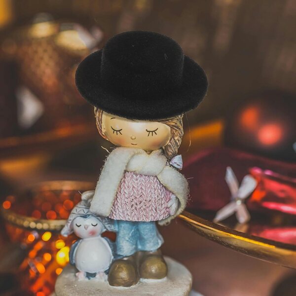Mini Chapeaux Hauts-de-Forme Noirs 30 Stück für Weihnachtsdekorationen und kreatives Basteln