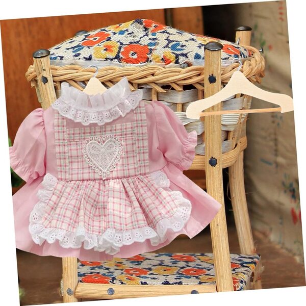 18 gelbe Mini-Gürtel für Puppenhaus aus stabilem Kunststoff, 5 cm – dekorative Accessoires
