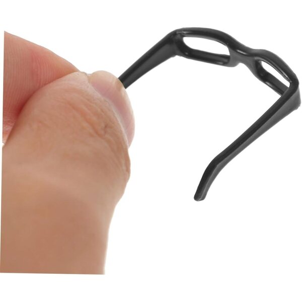 Set 30 Mini Occhiali per Bambole in Plastica Colorati e Resistenti WEKAMOS