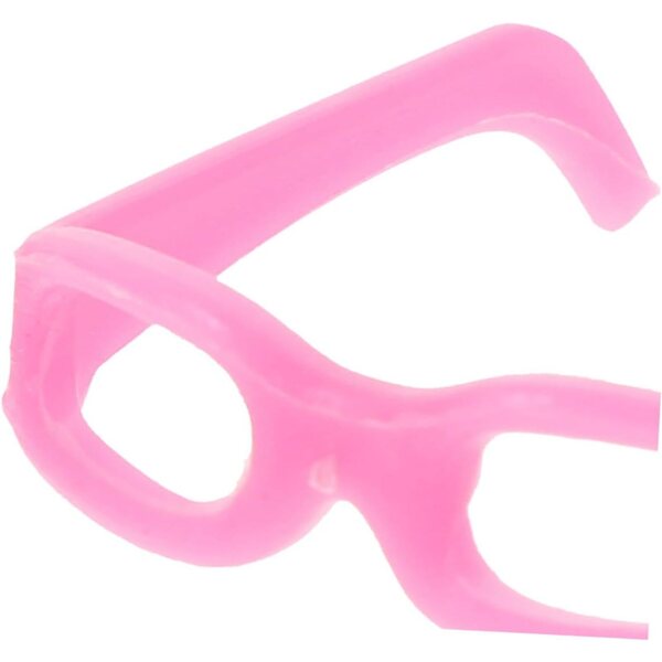 Set 30 Mini Occhiali per Bambole in Plastica Colorati e Resistenti WEKAMOS