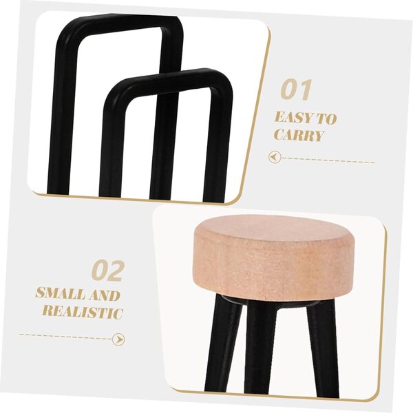 Set 5 pezzi arredo bagno in miniatura per casa delle bambole scala 1:12 LRXIYODE