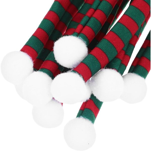 Set 10 Mini-Foulards Decorativi in Peluche per bamboles e Bottiglie di Vino