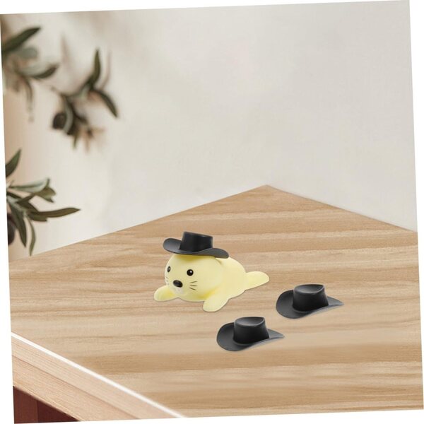 Set mit 20 Mini-Cowboyhüten aus Kunststoff für Dekorationen und Heimwerker