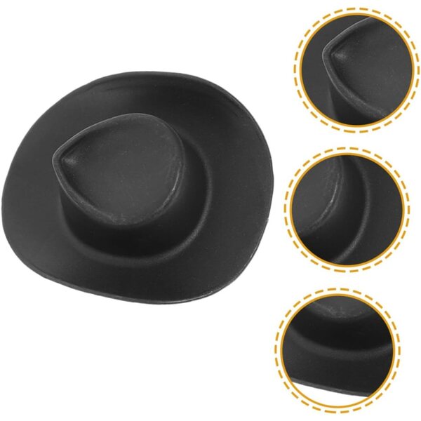 Set mit 20 Mini-Cowboyhüten aus Kunststoff für Dekorationen und Heimwerker
