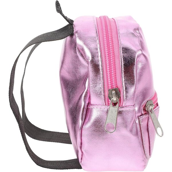 Mini Sac à Dos Rosé für Puppen – Dekoratives und funktionelles Accessoire für Puppenhäuser