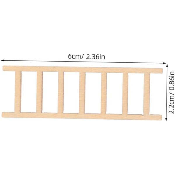 30 Miniature Scale in Legno per Decorazioni Bonsai e Casa delle Bambole