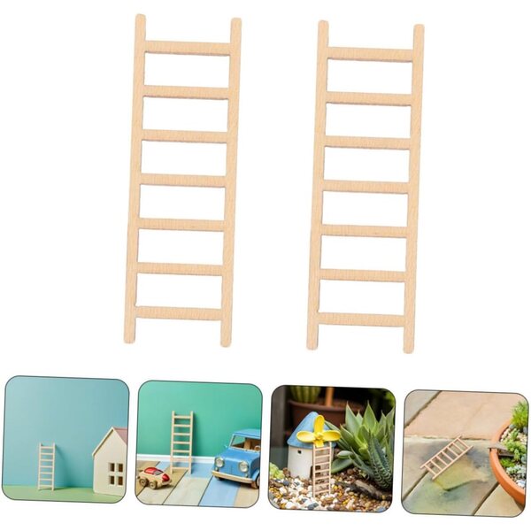 30 Miniature Scale in Legno per Decorazioni Bonsai e Casa delle Bambole