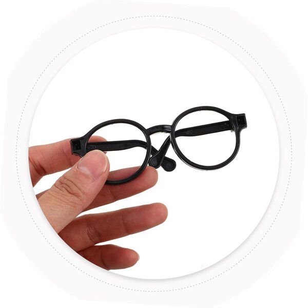 Montature occhiali per bambole 4 pezzi resistenti e stilose accessori creativi