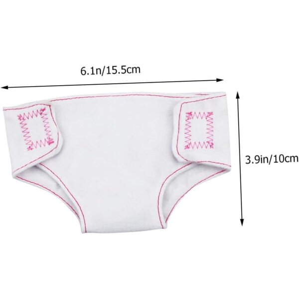 Set mit 8 Miniatur-Culottes für Puppen – farbenfrohe und realistische Petticoat-Accessoires