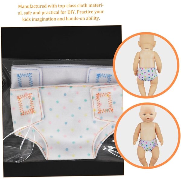 Set mit 8 Miniatur-Culottes für Puppen – farbenfrohe und realistische Petticoat-Accessoires