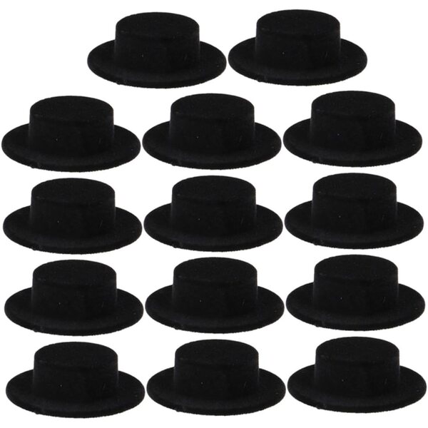 Mini chapeaux decorativi PartyKindom 15 pezzi per artigianato e decorazioni festive