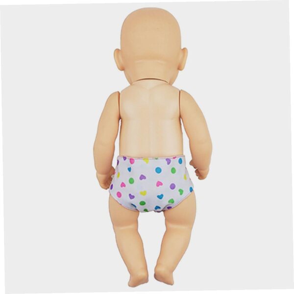 Set 8 Pezzi Mini Culottes per Bambole – Accessori Intimi in Tessuto Colorato