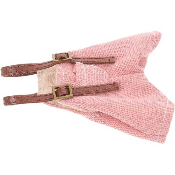 Salopette rosa per bambole – pantaloni comodi e fashion per gioco e feste