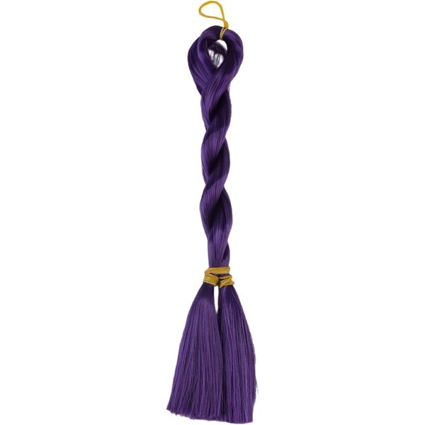 Capelli sintetici 60 cm per bambole - extension resistenti e personalizzabili