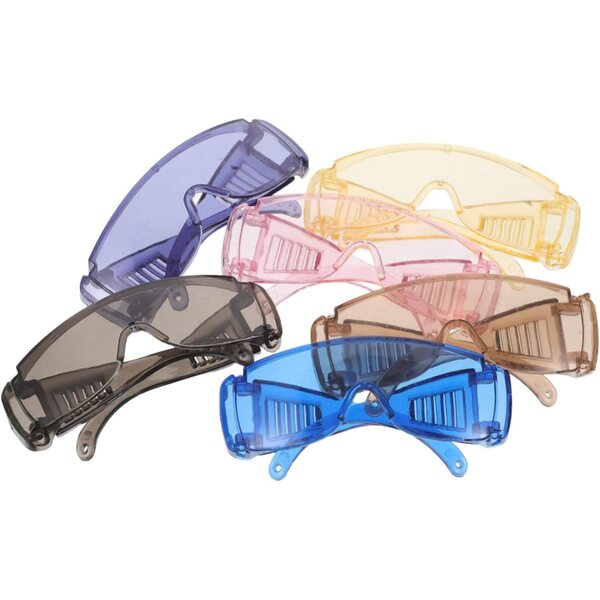 Set 6 Mini Occhiali per Bambole Colorati e Leggeri per Casa delle Bambole e Giochi