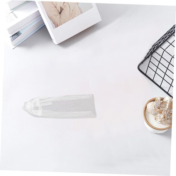 Set 3 Veli da Sposa per Bambole in Tulle e Pizzo per Costumi Miniature