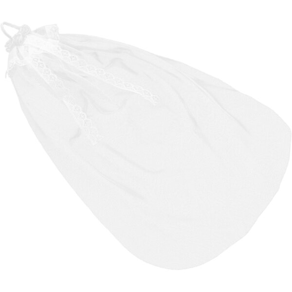 Voile da Sposa in Tulle per Bambole Stile Cattedrale, Accessorio Leggero Handmade