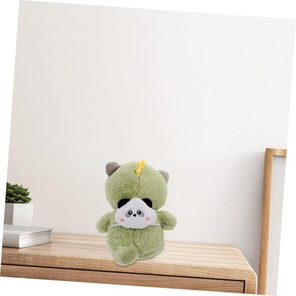 Mini zainetto Panda in peluche per bambole da 30 cm, leggero e resistente