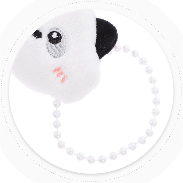 Mini zainetto Panda in peluche per bambole da 30 cm, leggero e resistente