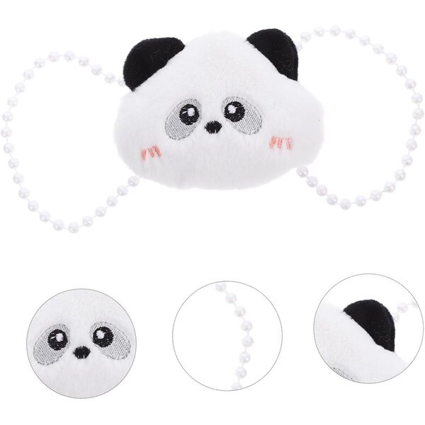 Mini zainetto Panda in peluche per bambole da 30 cm, leggero e resistente