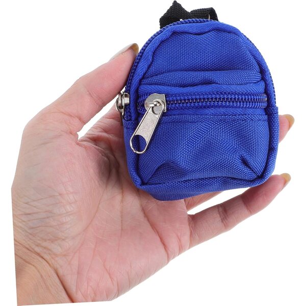 Set 10 Mini Zaini per Bambole con Cerniera Funzionale - Accessori di Gioco Creativi