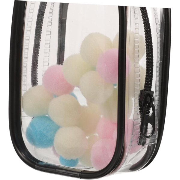 ORFOFE Sac Trasparente con Gancio per Piccole Bambole - Organizer Anti-Polvere Compatto