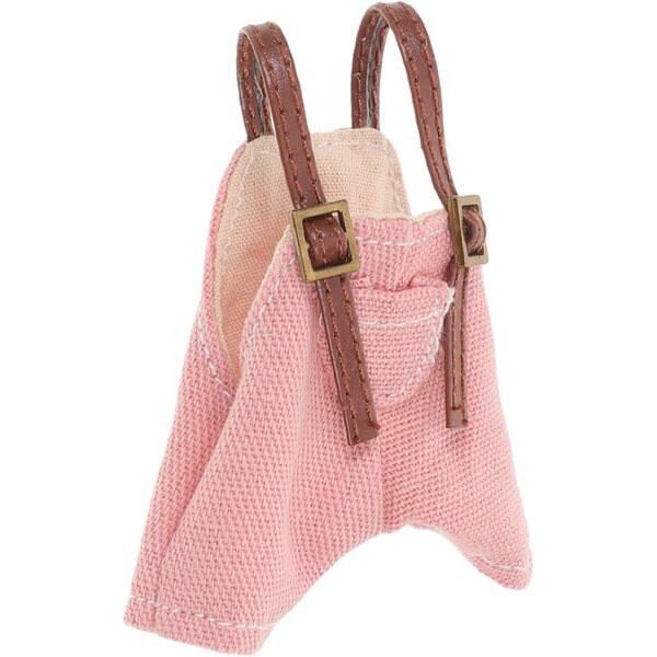 Rosa Overall für Kombiuda-Puppen – weiche und bequeme Hose für Rollenspiele