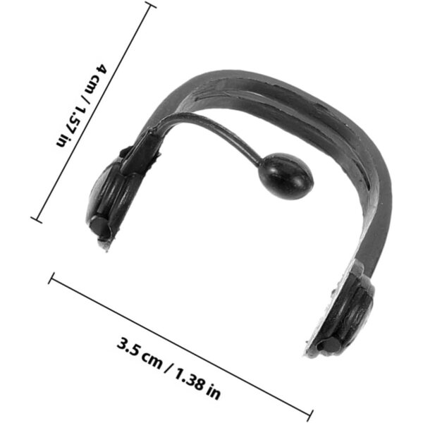 Mini Casco e Mini Occhiali per Bambole - Set 4 Pezzi Accessori Decorativi DIY