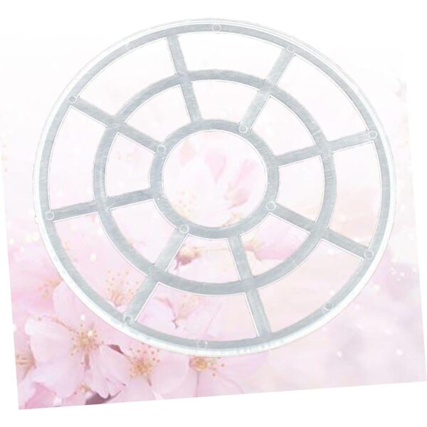 Cerceau di Jupon in Plastica per Bambole 11 cm - Set 12 Pezzi Supporto Elegante