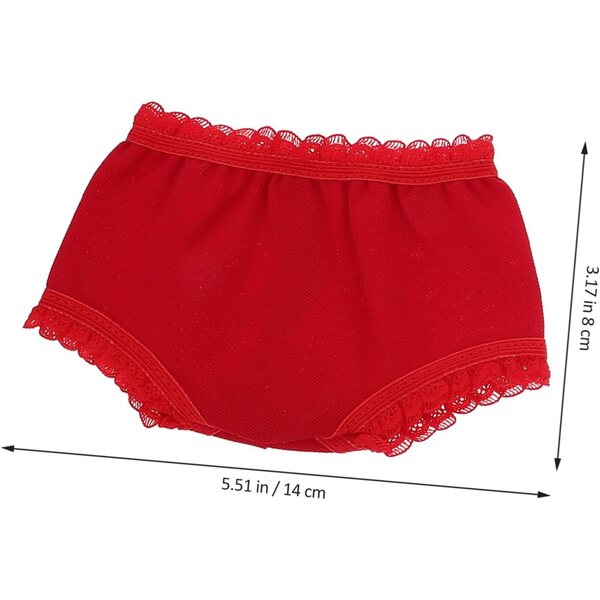 Set mit 10 bunten Culottes für 18-Zoll-Puppen aus leichtem und wiederverwendbarem Stoff