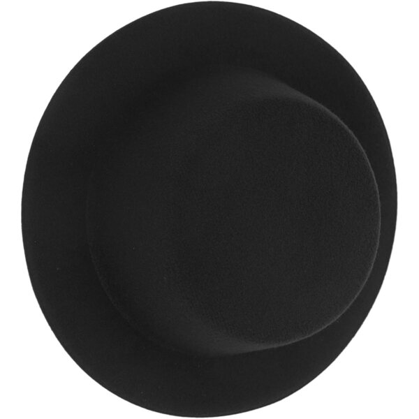 Mini Cappello a cilindro in feltro nero per bambola da 20 cm - Accessorio fai da te
