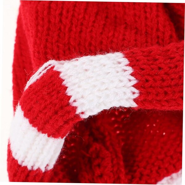 Mini Bonnet In maglia Rouge in Lana per bambole 18 cm Accessorio DIY Decorativo