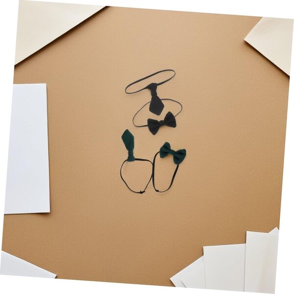Set 4 Mini Nodi in Tessuto per Bambole 20 cm - Accessori Moda e Costume GARIOUANS