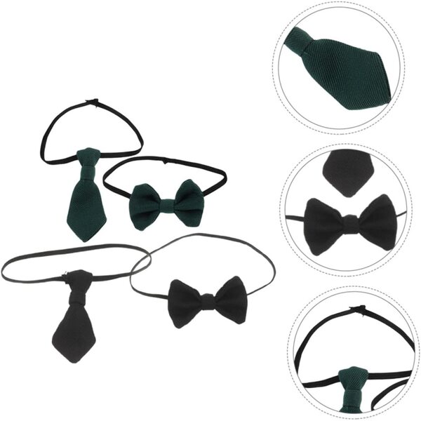 Set 4 Mini Nodi in Tessuto per Bambole 20 cm - Accessori Moda e Costume GARIOUANS