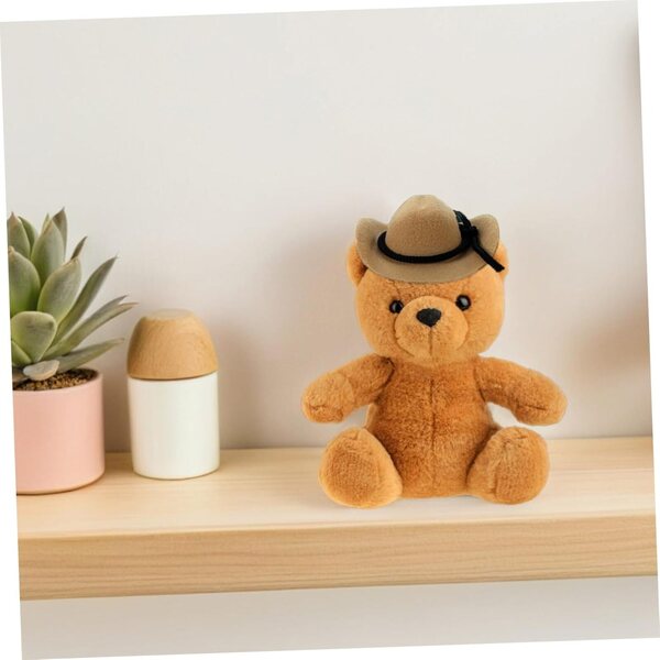 Set 4 Mini Cappelli da Cowboy per Bambole - Accessori Western per Feste e Decorazioni