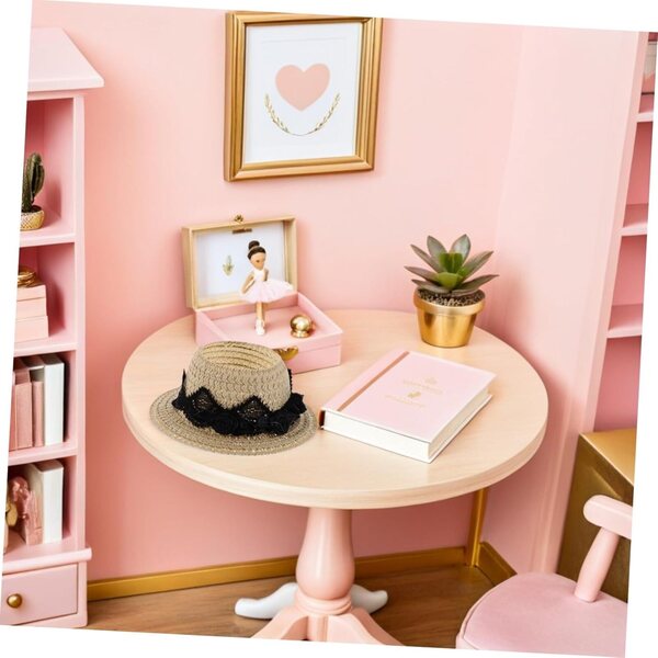 Set 4 Mini Cappelli a Cilindro per Bambole - Accessori Decorativi e Giochi Creativi