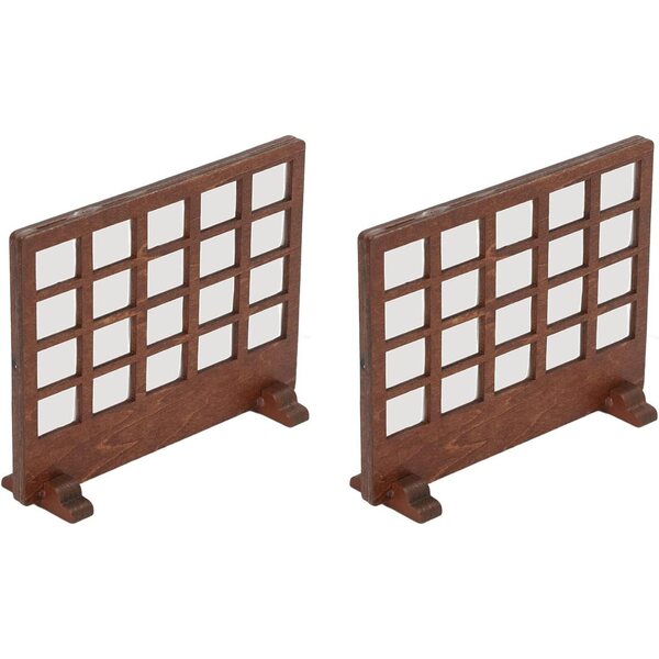 Schermo in Legno Tiglio 1/12 per Casa delle Bambole Miniatura - Decorazione Dettagliata