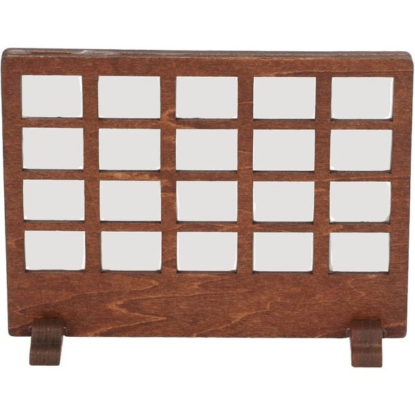Schermo in Legno Tiglio 1/12 per Casa delle Bambole Miniatura - Decorazione Dettagliata