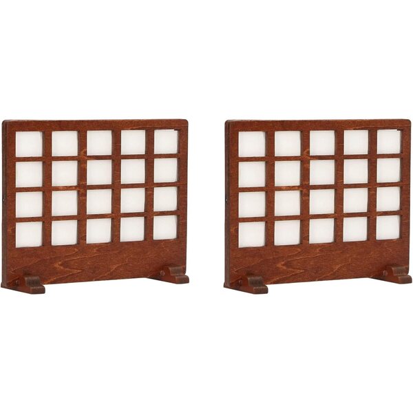 Schermo in Legno Tiglio 1/12 per Casa delle Bambole Miniatura - Decorazione Dettagliata