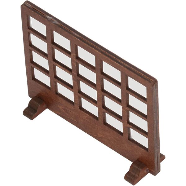 Schermo in Legno Tiglio 1/12 per Casa delle Bambole Miniatura - Decorazione Dettagliata