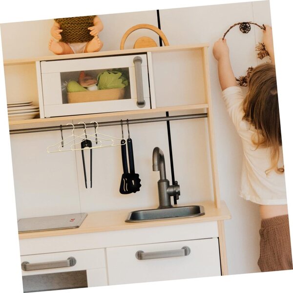 Set mit 25 Mini-Metallringen für Puppen – Puppenhauszubehör