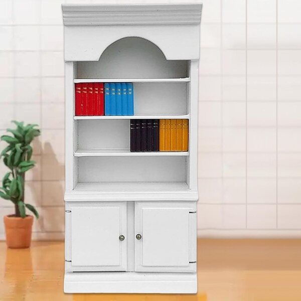 Armadietto da parete in legno per casa delle bambole scala 1:12, mobile cucina miniatura
